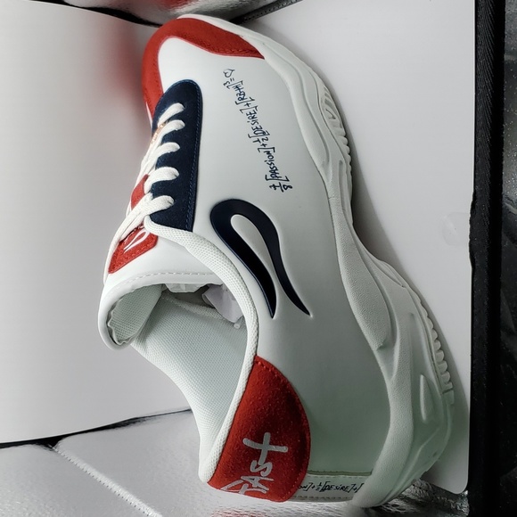 Fast Sneaks NIB Red White and Blue Men's Sneakers Size 11 - Picture 2 of 10